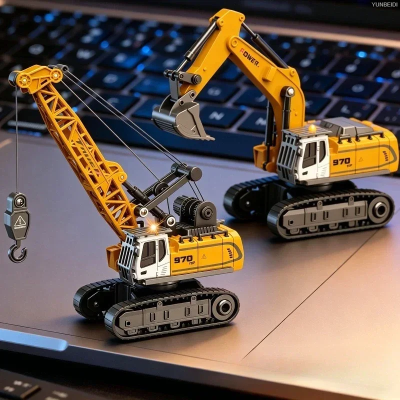 Rc Excavator Hobby - 1:64 RC Mini Alloy Auto Vorkheftruck