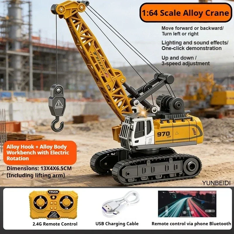 1:64 RC Mini Alloy Auto Vorkhe - Rc Excavator Hobby recensie en prijs