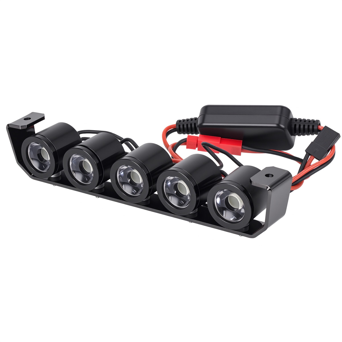 Aluminium 5 LED-licht koplamp  - Yunshen Rc Hobby recensie en prijs