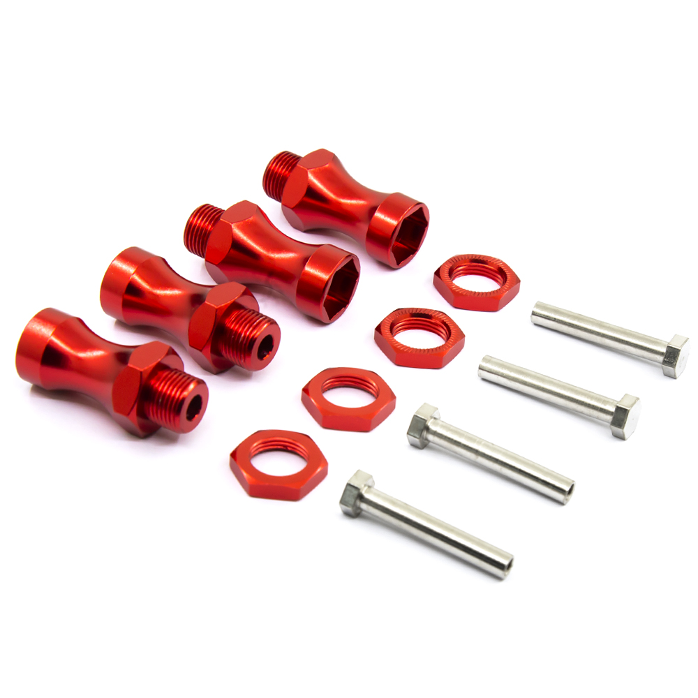 4 stuks Wiel Hex 12mm Turn 17m - Wheel Hex Adapter recensie en prijs
