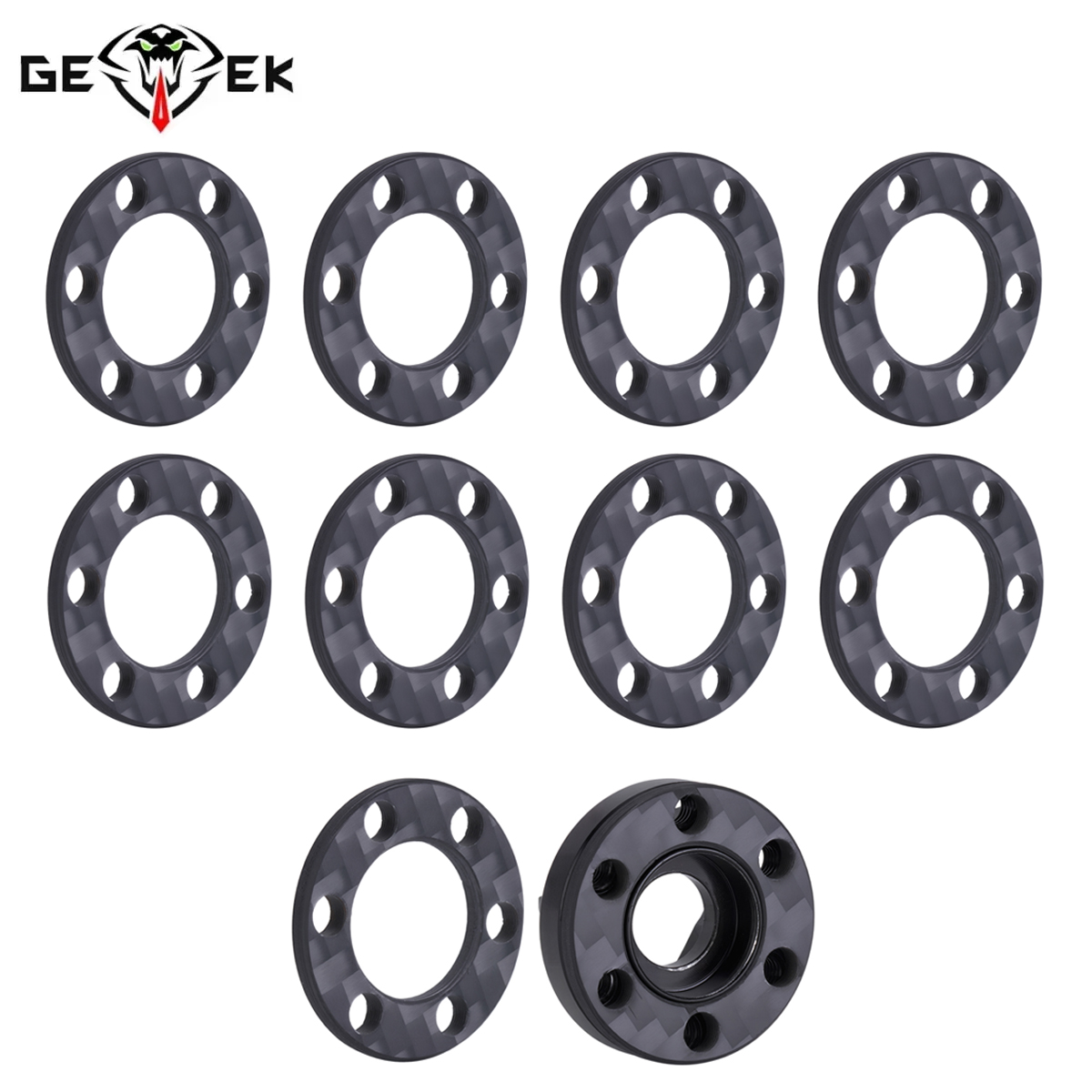 4/8 Stuks Koolstofvezel Wiel H - Wheel Hex Adapter recensie en prijs