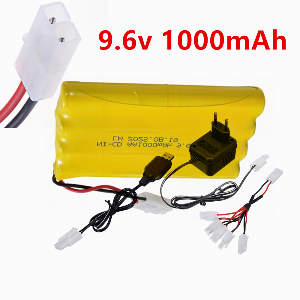 9.6V 1000mAh Ni-CD AA Oplaadba - Rc Hobby Model recensie en prijs