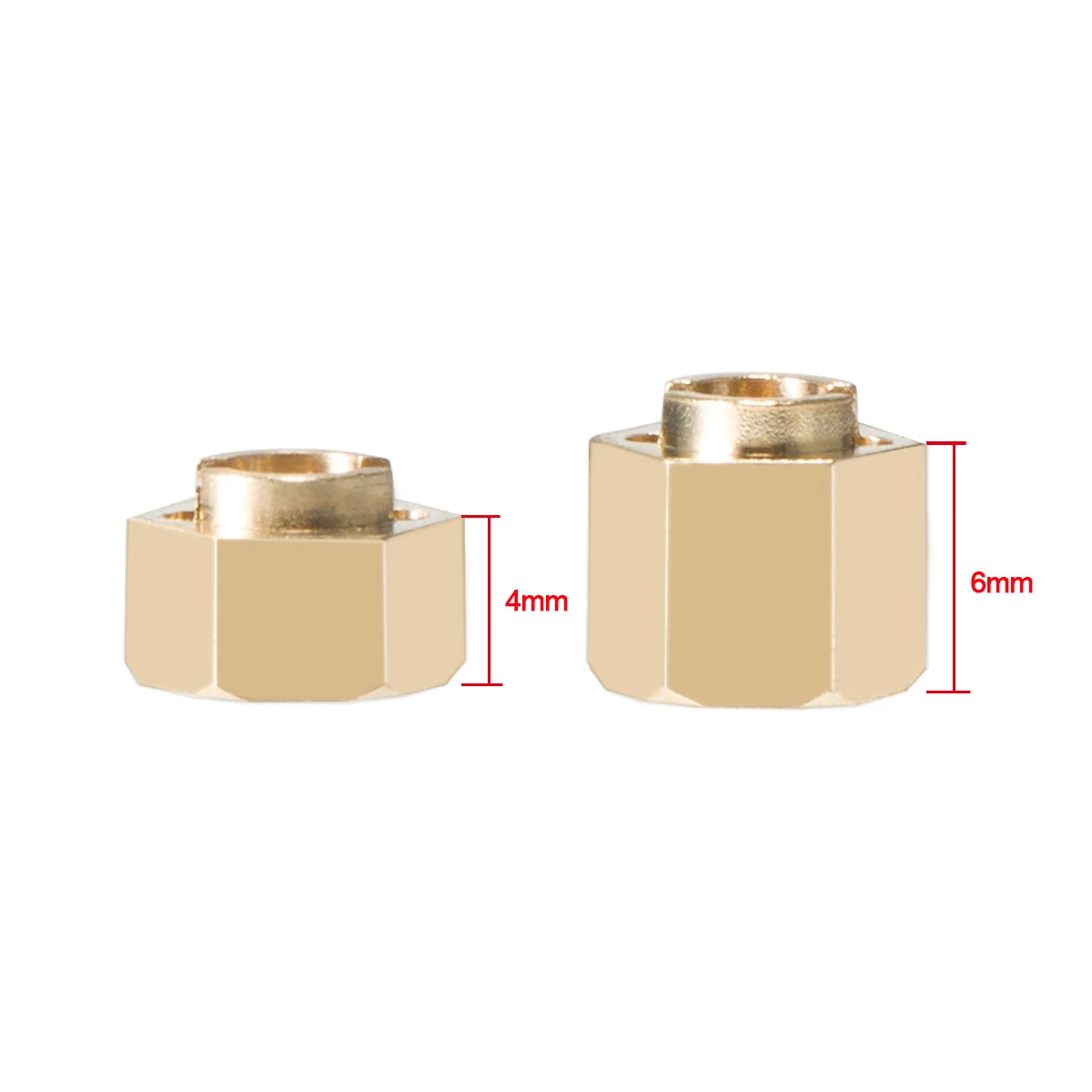 4 Stuks Messing TRX4M Hex Wiel - Wheel Hex Adapter recensie en prijs