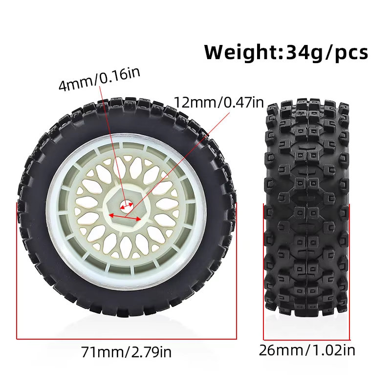 1/10 RC Auto Off-Road Rubberba - Yunshen Rc Hobby recensie en prijs