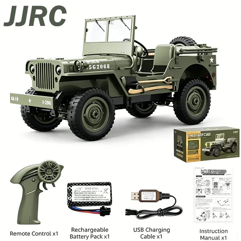 JJRC 1:10 C8815 RC auto WILLYS - Rc Hobby World recensie en prijs