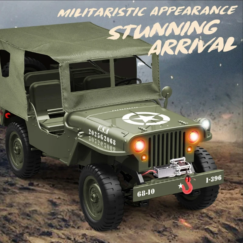 JJRC 1:10 C8815 RC auto WILLYS - Rc Hobby World recensie en prijs