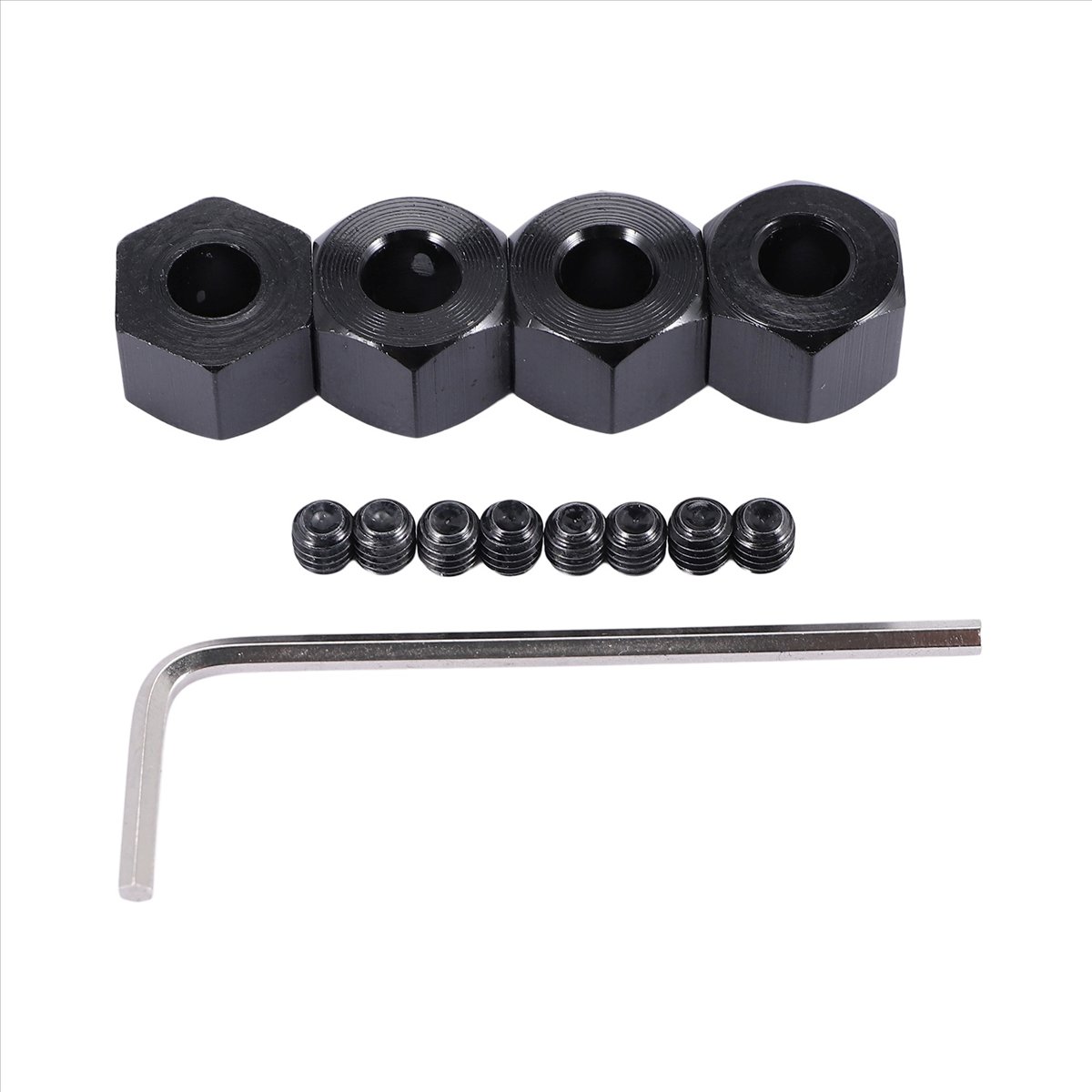 ABXY 4 stuks 5mm tot 12mm Meta - Wheel Hex Adapter recensie en prijs
