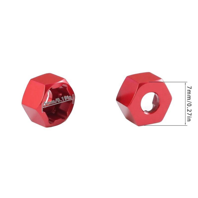 4 stuks 5mm tot 7mm zeskant wi - Wheel Hex Adapter recensie en prijs