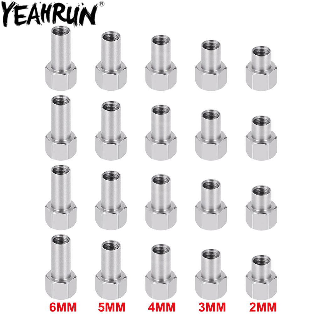 YEAHRUN 4PCS Hex Wielmoeren Ui - Wheel Hex Adapter recensie en prijs