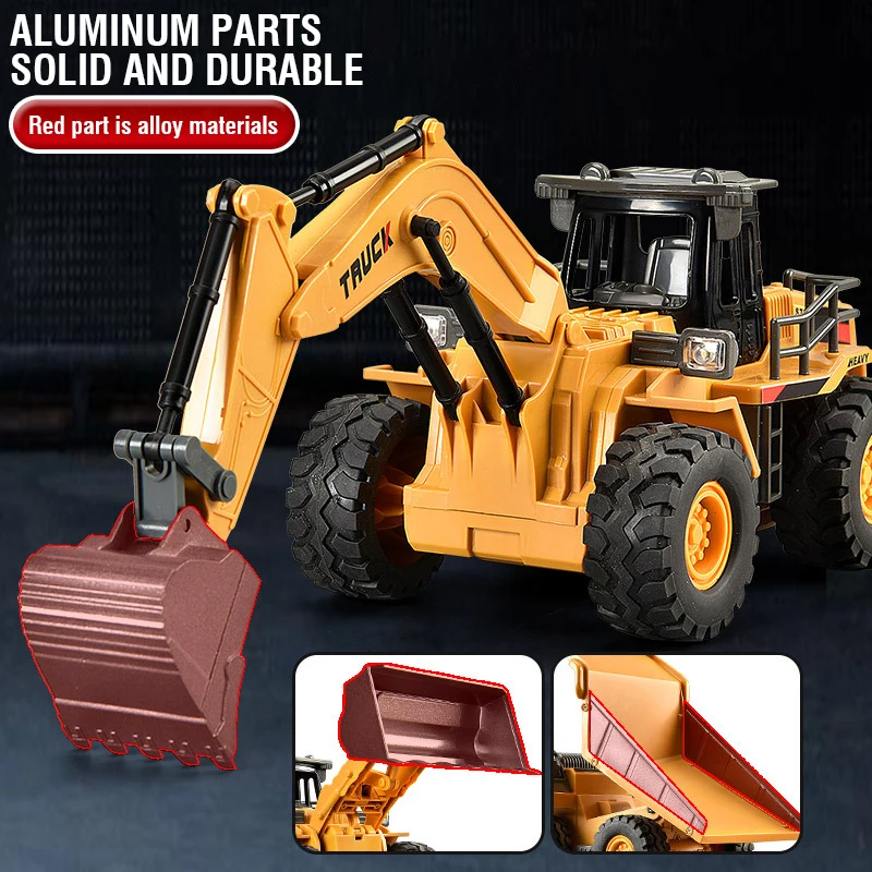 RC Legering Graafmachine 2.4G  - Rc Excavator Hobby recensie en prijs