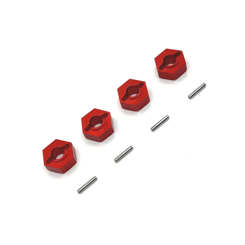 4 stuks Metalen 12mm Wiel Hex  - Wheel Hex Adapter recensie en prijs