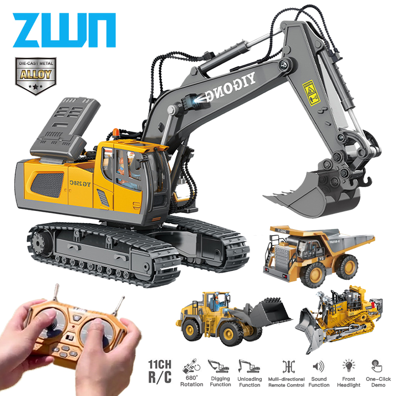 Zwn 2.4G Afstandsbediening Gra - Rc Excavator Hobby recensie en prijs