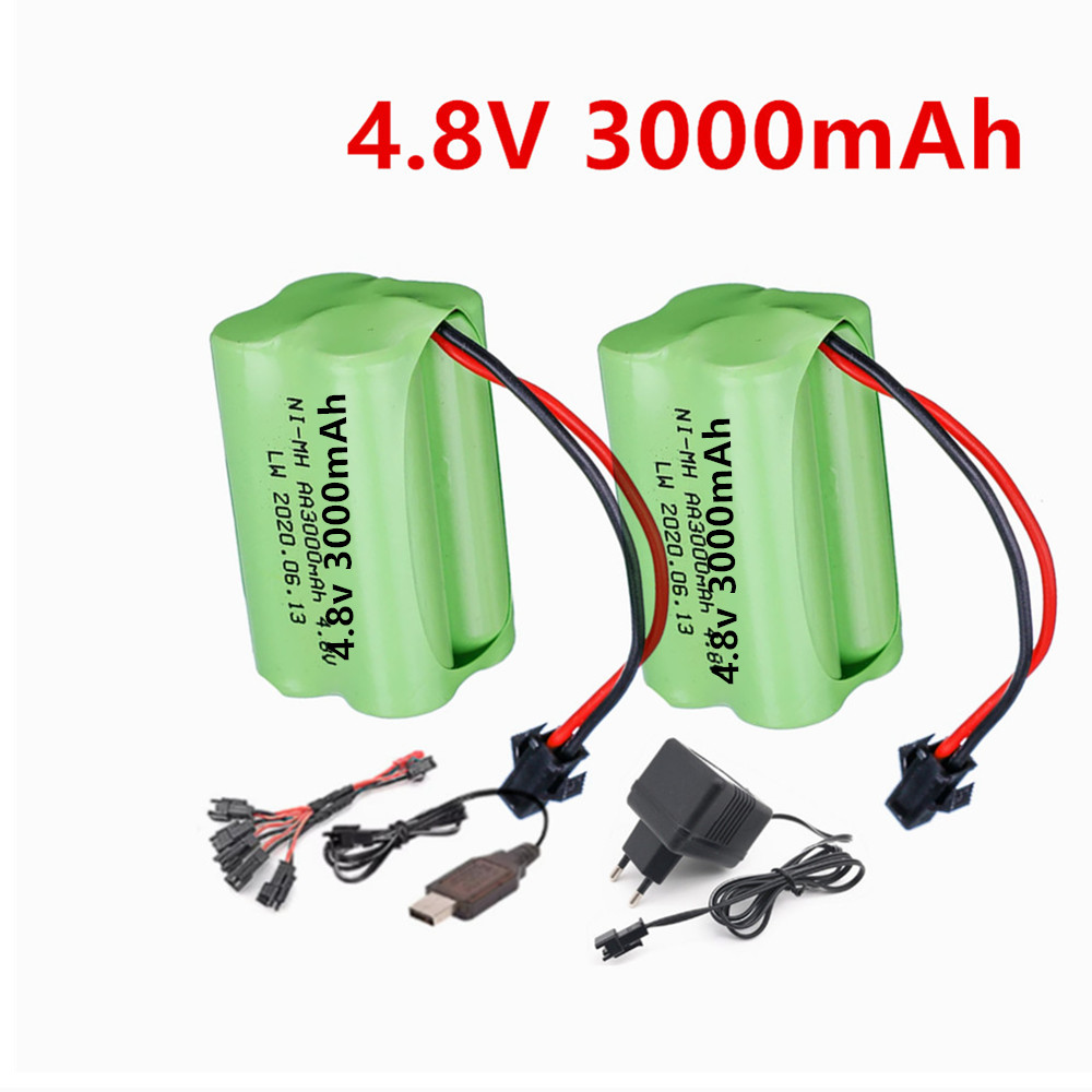 4.8V 3000mAh Oplaadbare Batter - Rc Hobby Model recensie en prijs