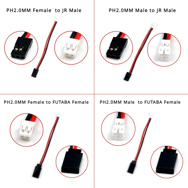 1/5/10 Stks/partij Ph2.0 Manne - Rc Hobby Grade recensie en prijs
