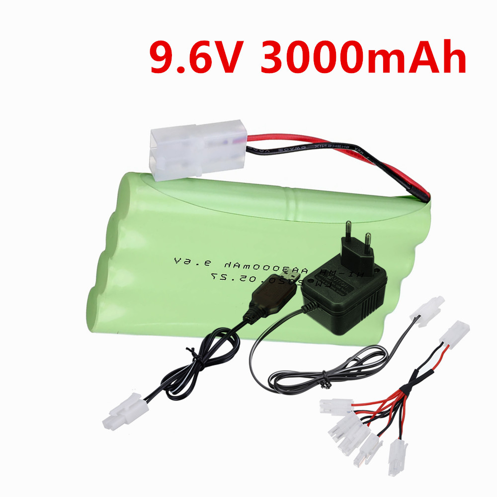 9.6V 3000mAh NiMH-batterij of  - Rc Hobby Model recensie en prijs