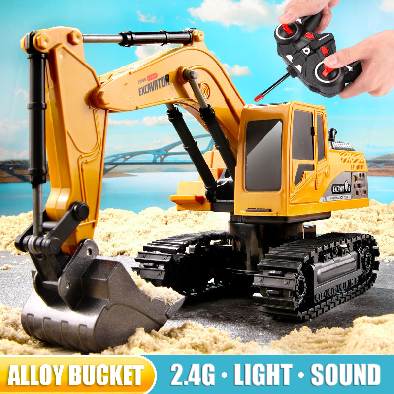 RC Graafmachine 2,4 Ghz 6 Kana - Rc Excavator Hobby recensie en prijs